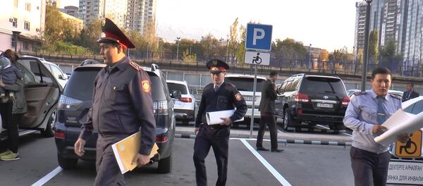 Архивное фото казахстанских полицейских - Sputnik Казахстан