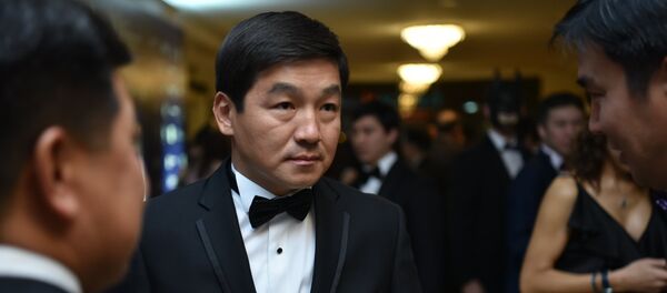 Аким Алматы Бауыржан Байбек во время XI зимнего благотворительного бала - Sputnik Казахстан