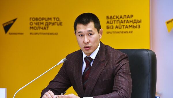 Президент ассоциации грэпплинга Казахстана Канат Алин - Sputnik Казахстан