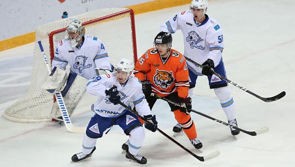 Хоккейный матч Амур – Барыс - Sputnik Казахстан