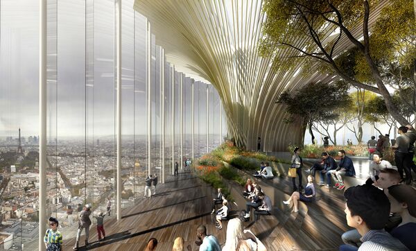 Проект здания Tour Montparnasse в Париже, победивший в категории Glass Future Prize, supported by Guardian Glass на Всемирном фестивале архитектуры - Sputnik Казахстан