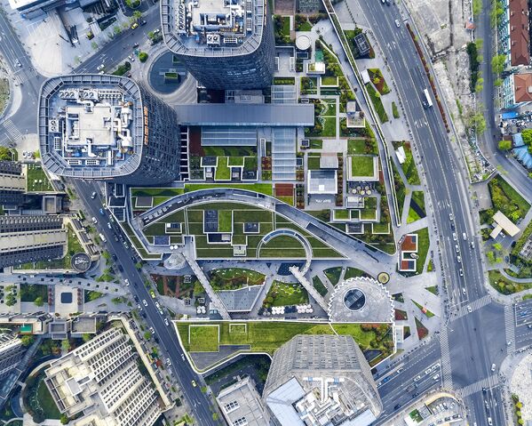 Здание Shanghai Greenland Center в Китае, победившее в категории Shopping Completed Buildings Winner на Всемирном фестивале архитектуры - Sputnik Казахстан