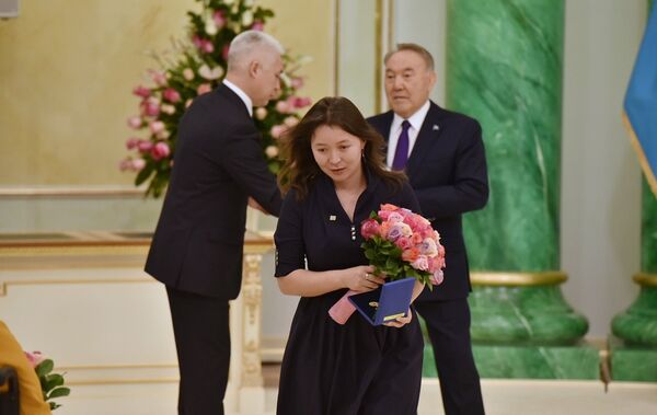 Киноактриса Самал Еслямова стала заслуженным деятелем Республики Казахстан - Sputnik Казахстан