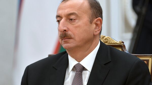 Архивное фото президента Азербайджана Ильхама Алиева - Sputnik Казахстан