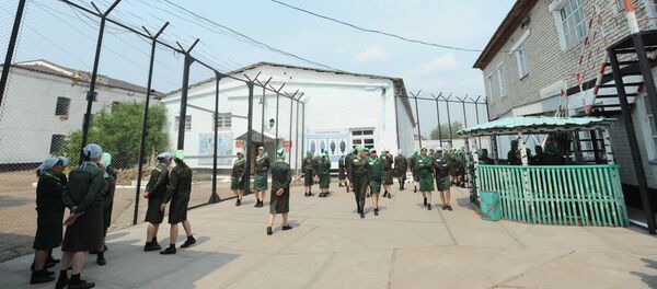 Архивное фото женской исправительной колонии Архивное фото женской исправительной колонии - Sputnik Казахстан