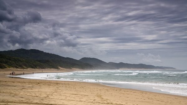 Тайфун, побережье - Sputnik Казахстан