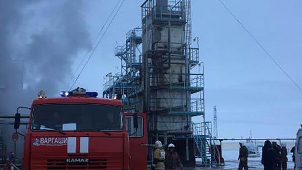 Хлопок газа произошел при запуске печи в Таразском филиале ТОО Амангелдинский ГПЗ - Sputnik Казахстан