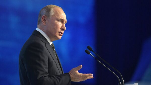 Президент РФ Владимир Путин - Sputnik Казахстан