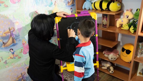 Кабинет для допросов детей - Sputnik Казахстан