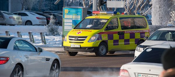 Скорая помощь, архивное фото Скорая помощь, архивное фото - Sputnik Казахстан