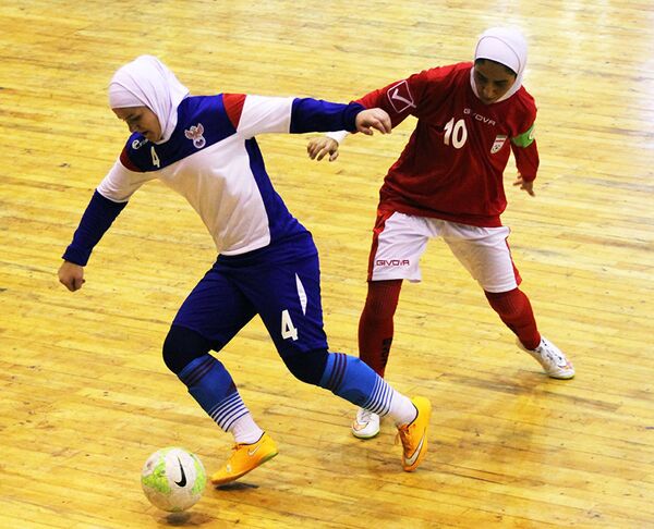 футбол в хиджабах - Sputnik Казахстан