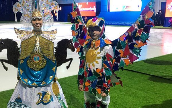 Новогодние костюмы Рухани Жанғыру и Астана победили в 2017 году - Sputnik Казахстан