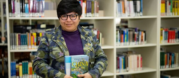 Студентка Назарбаев Университета Сандра Реал Студентка Назарбаев Университета Сандра Реал - Sputnik Казахстан