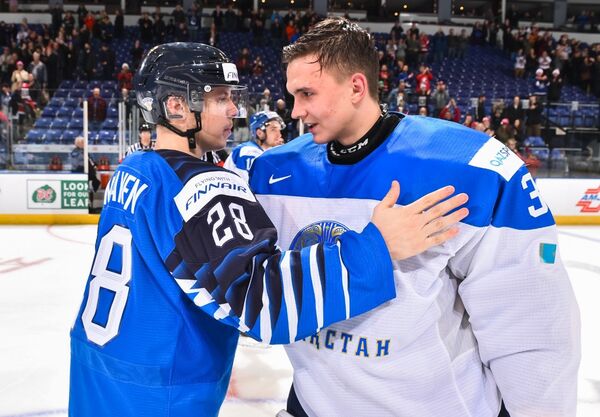 Матч Финляндия - Казахстан на молодежном чемпионате мира Матч Финляндия - Казахстан на молодежном чемпионате мира - Sputnik Казахстан