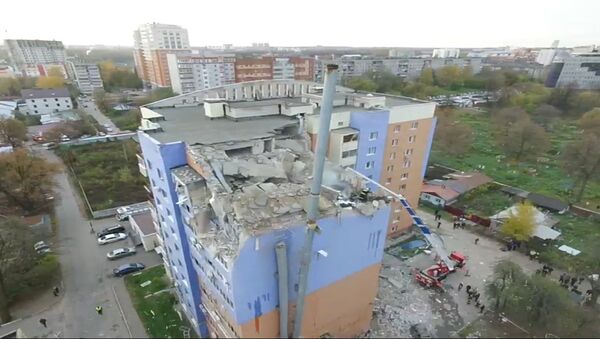 Взрыв газа произошел в жилом доме в Рязани. Кадры с места ЧП - Sputnik Казахстан