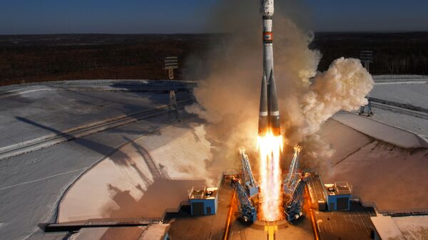 Старт ракеты-носителя Союз-2.1а с космодрома Восточный - Sputnik Казахстан