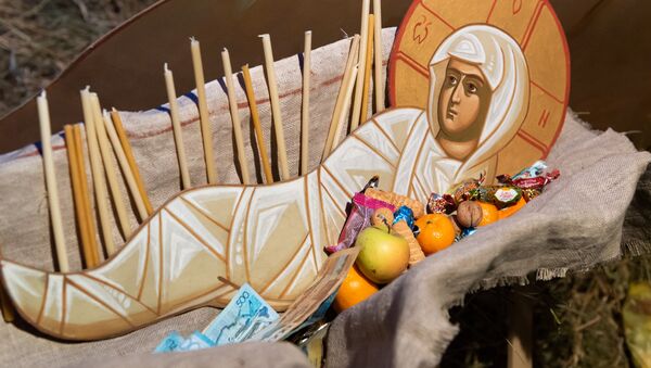 Рождественская служба в Свято-Вознесенском соборе - Sputnik Казахстан