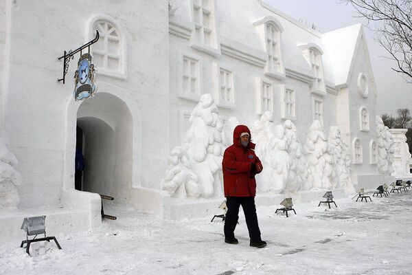 Международный фестиваль льда и снега в Харбине, Китай - Sputnik Казахстан