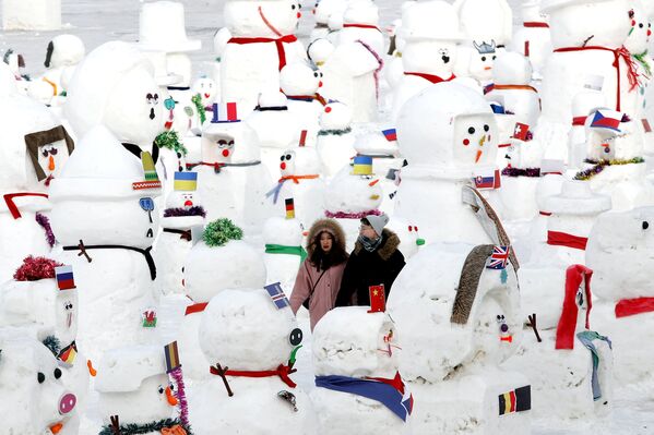 Фестиваль ледовых скульптур в Харбине - Sputnik Казахстан