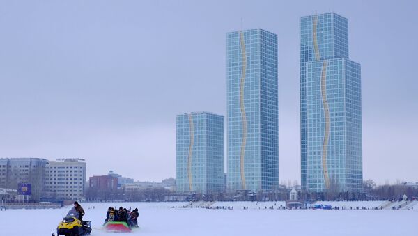 Астана зимой. Виды города - Sputnik Казахстан