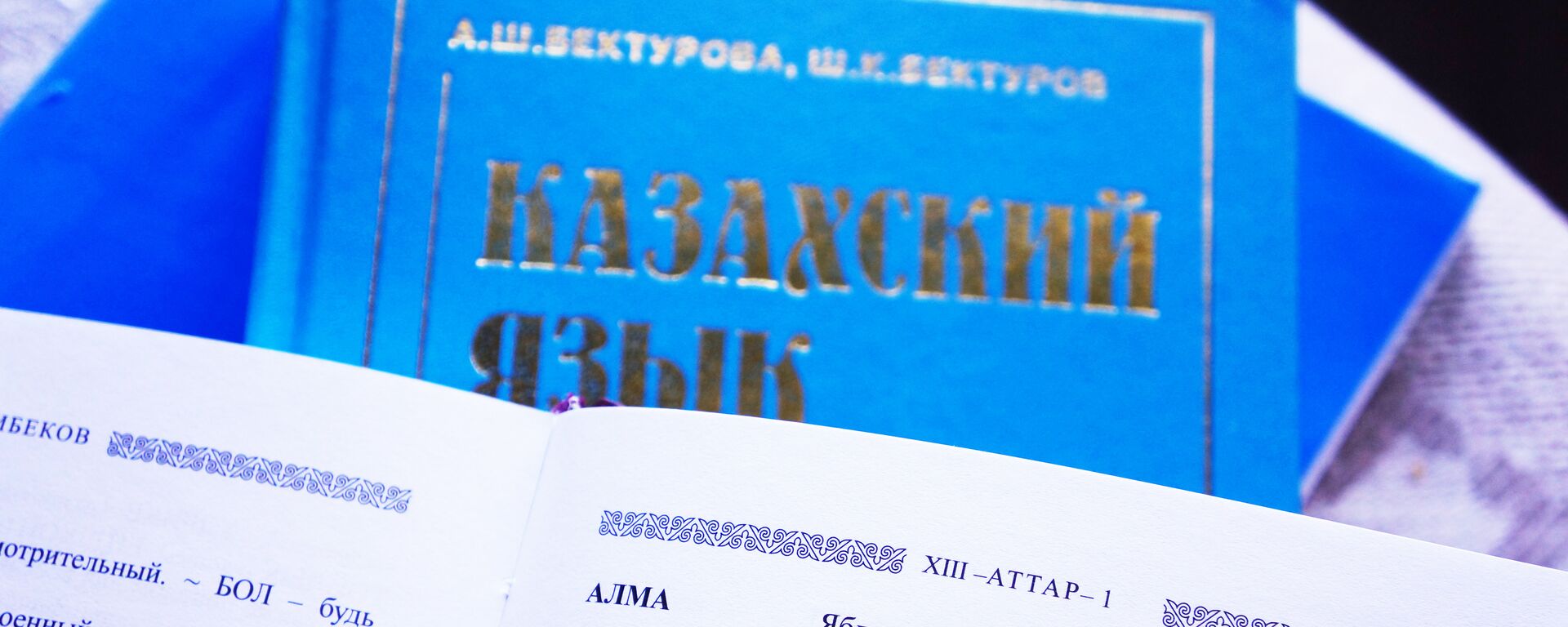 Книги и учебники на казахском языке, архивное фото - Sputnik Казахстан, 1920, 24.01.2023