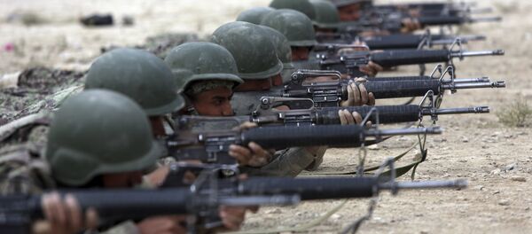 Военнослужащие Афганистана на учениях - Sputnik Казахстан