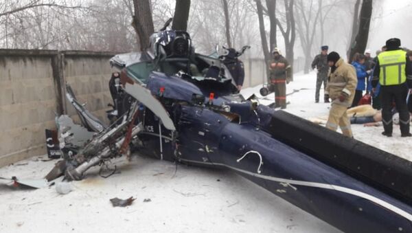 Вертолет упал близ Алматы - Sputnik Казахстан