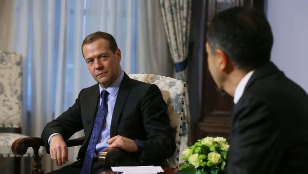 Премьер-министр РФ Д. Медведев встретился с премьер-министром Казахстана Б. Сагинтаевым - Sputnik Казахстан