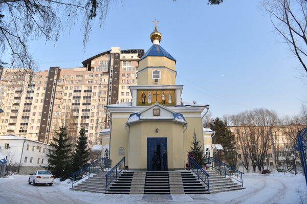 Константино-Еленинская церковь была построена в XIX веке Константино-Еленинская церковь была построена в XIX веке - Sputnik Казахстан
