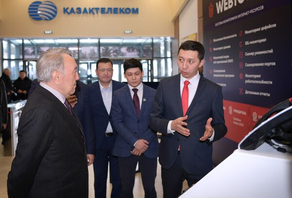 Посещение ситуационного центра Smart Aqkol Посещение ситуационного центра Smart Aqkol - Sputnik Казахстан