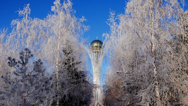 Астана. Виды города. Зима. Байтерек - Sputnik Казахстан