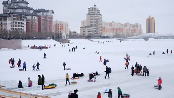 Астана, виды города. Набережная реки Ишим - Sputnik Казахстан