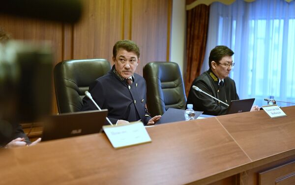 Председательствующий судья Абай Рахметуллин - Sputnik Казахстан