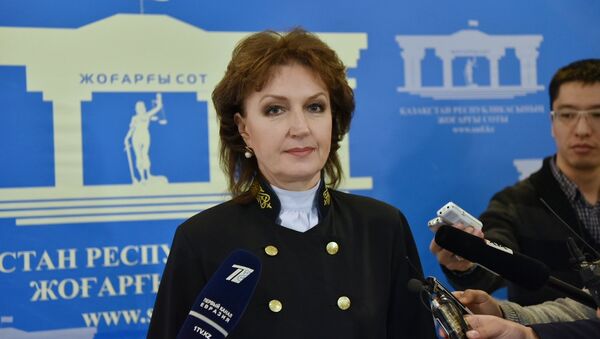 Судья Лариса Шепелева - Sputnik Казахстан