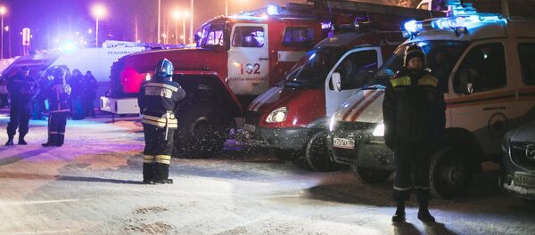 Ситуация около аэропорта Ханты-Мансийска Ситуация около аэропорта Ханты-Мансийска - Sputnik Казахстан