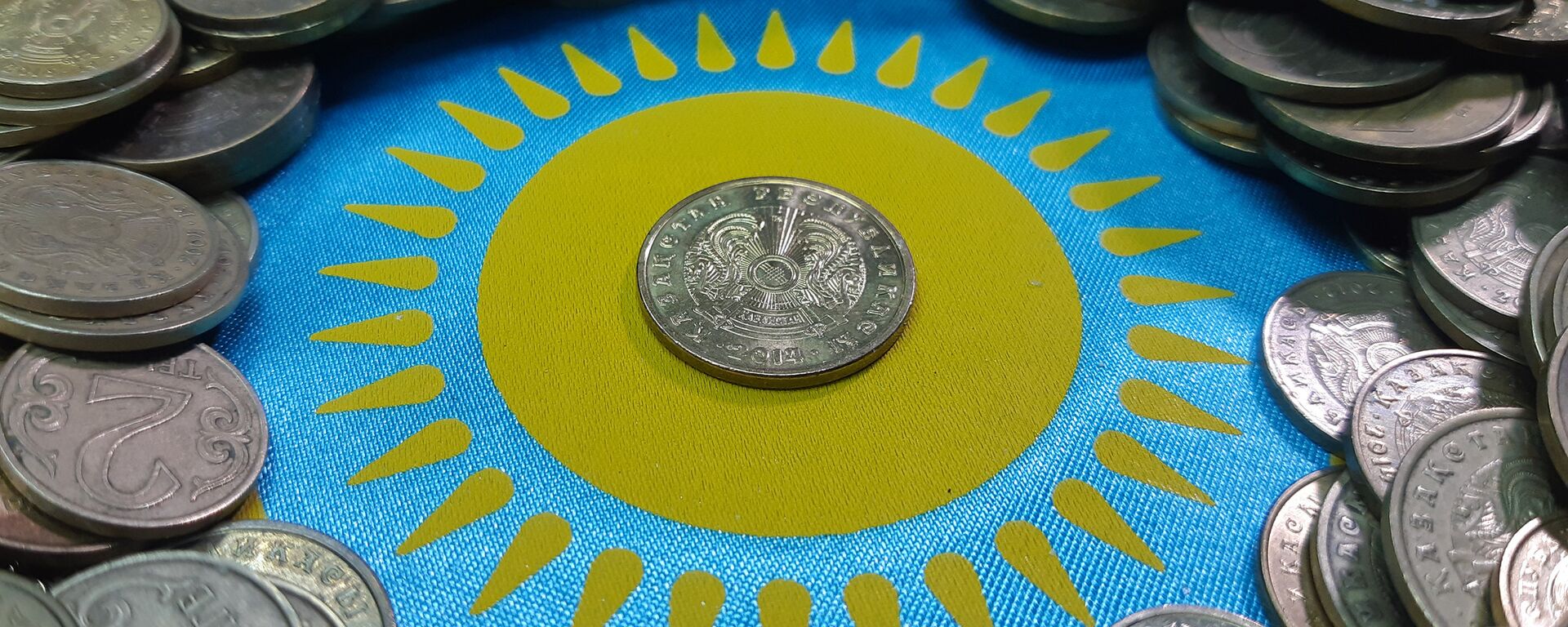 Монета, архивтегі фото - Sputnik Қазақстан, 1920, 15.11.2023