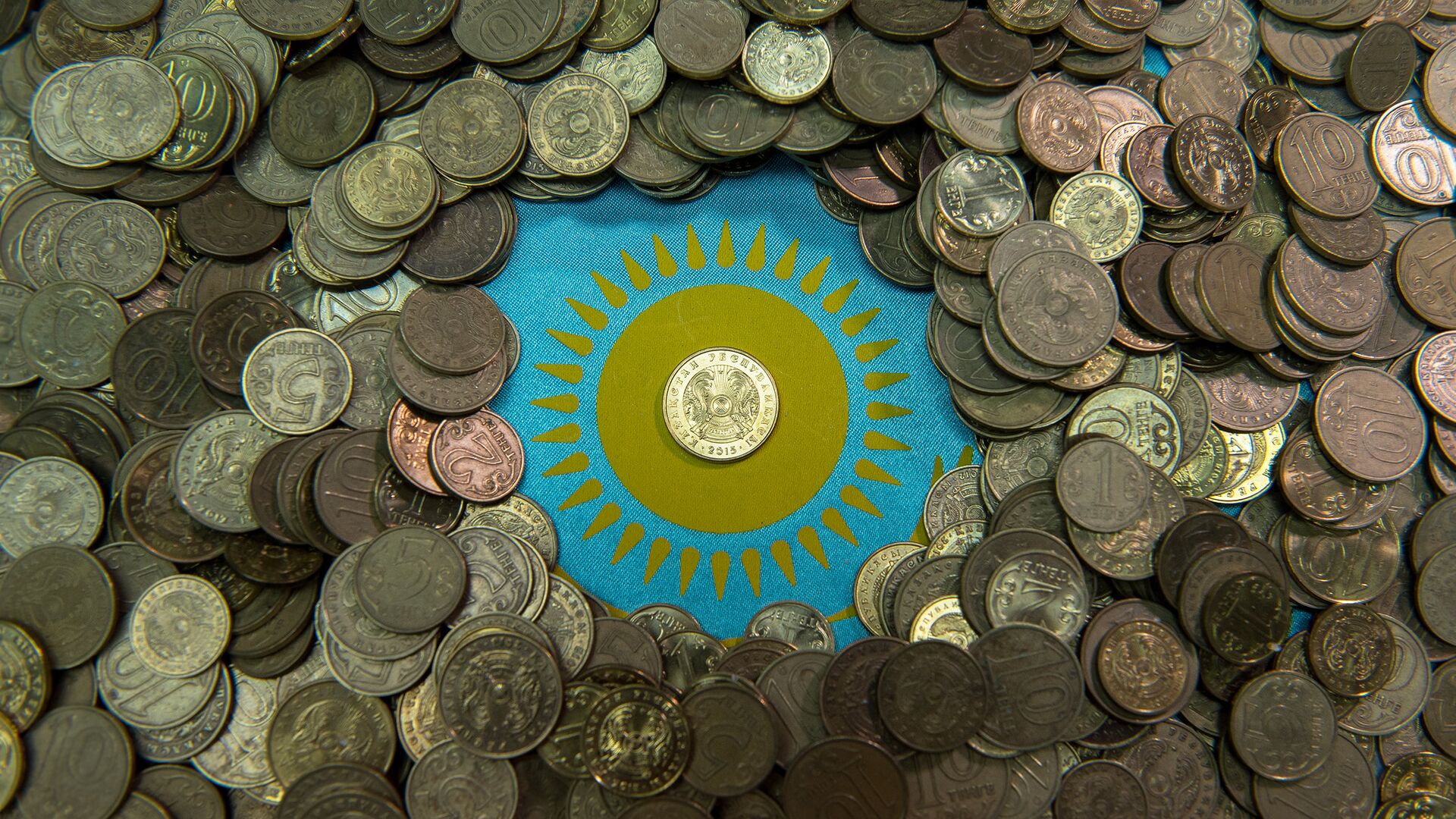 Монеты, архивное фото - Sputnik Казахстан, 1920, 29.08.2023
