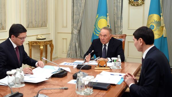 Встреча с председателем Национального банка Данияром Акишевым - Sputnik Казахстан