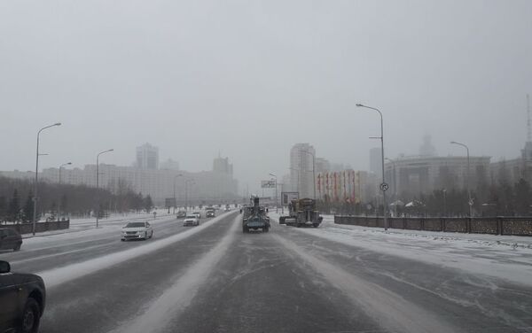 Непогода в Астане - Sputnik Казахстан