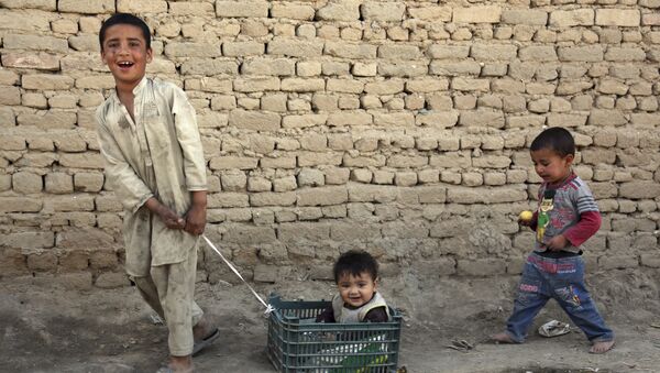 Афганистан, дети. Архивное фото - Sputnik Казахстан