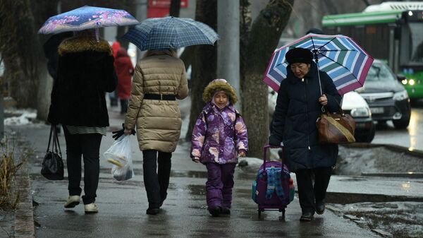 Гололед в Алматы - Sputnik Казахстан