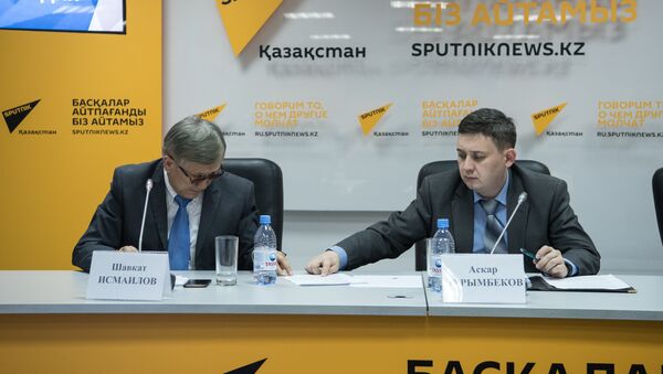 Шавкат Исмаилов и Аскар Нурымбеков - Sputnik Казахстан