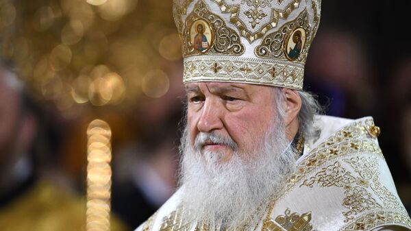 Патриарх Московский и всея Руси Кирилл, архивное фото - Sputnik Казахстан