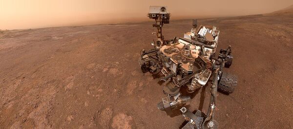 Селфи марсохода Curiosity на хребте имени Веры Рубин на Марсе - Sputnik Казахстан