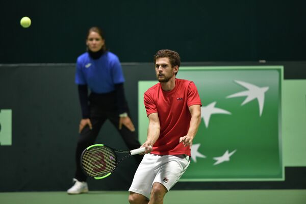 Кубок Дэвиса: сборная Казахстана ведет во встрече с португальцами - Sputnik Казахстан