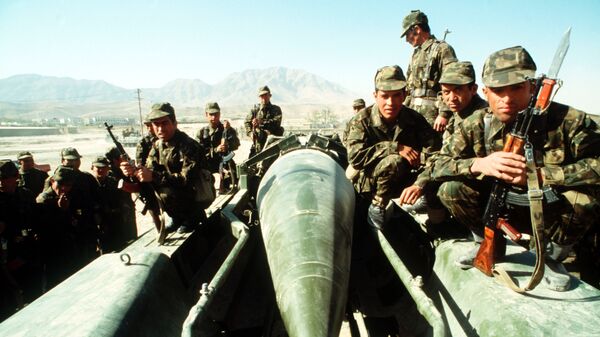 Ограниченный контингент советских войск в Демократической Республике Афганистан. 3 сентября 1989 года - Sputnik Казахстан
