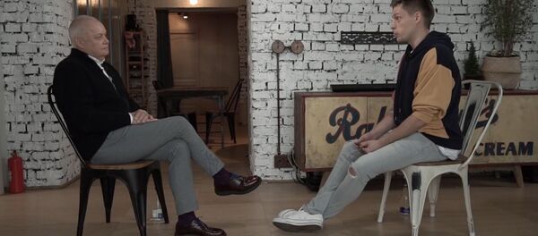 Рэп, Путин и патриотизм – Дмитрий Киселев дал интервью Дудю  - Sputnik Казахстан