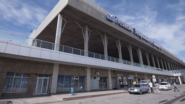 Архивное фото здания аэропорта Манас - Sputnik Казахстан