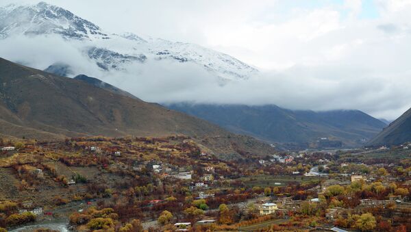 Афганистан, вид на Панджшерское ущелье - Sputnik Казахстан
