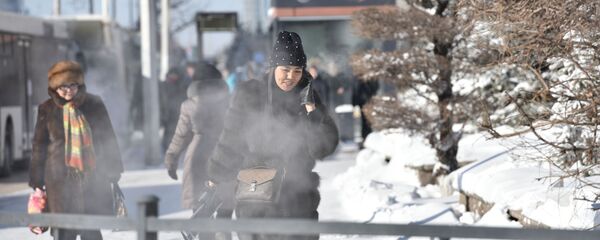 Морозная погода Морозная погода - Sputnik Қазақстан